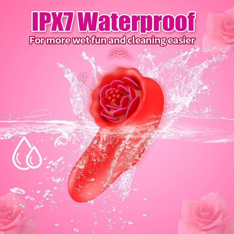 Rose Finger Vibrator G Spot Clitoral Stimulator for Couple Flirting - Image 4