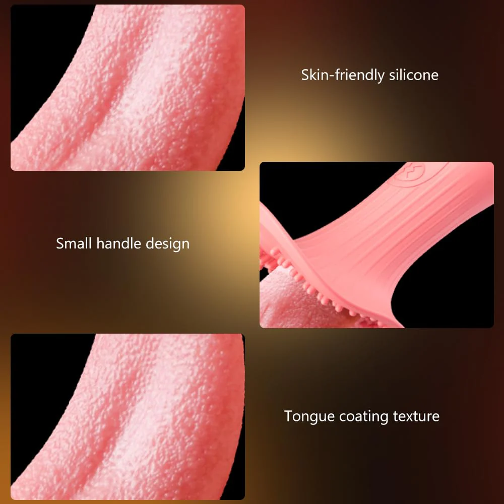 Rose Realistic Tongue Licking Massage Vibrator - Image 5