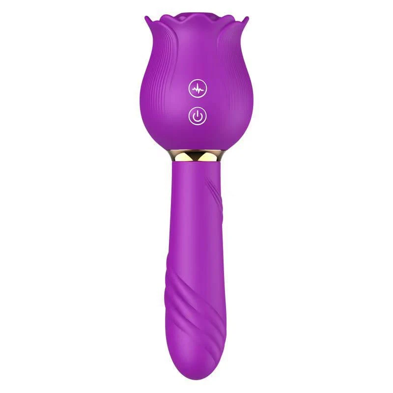 Rose Shaker Sucking Jump Egg Adult Toy G-spot Masturbation Device for Women