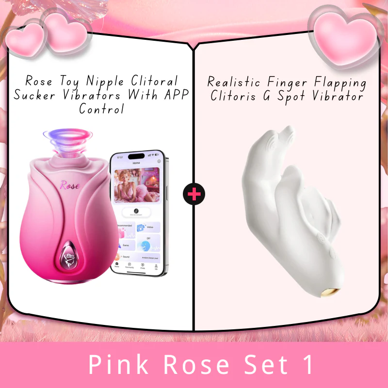 Rose Toy Nipple Clitoral Sucker Vibrators With APP Control - Image 10
