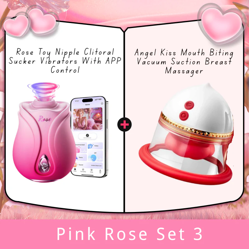 Rose Toy Nipple Clitoral Sucker Vibrators With APP Control - Image 12