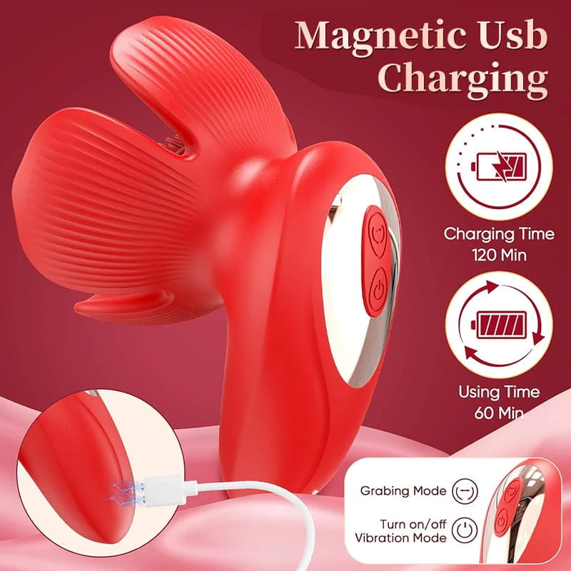 Rose kneader 10 Vibration & Pinching Breast Stimulator with Petal Kneading - Image 7
