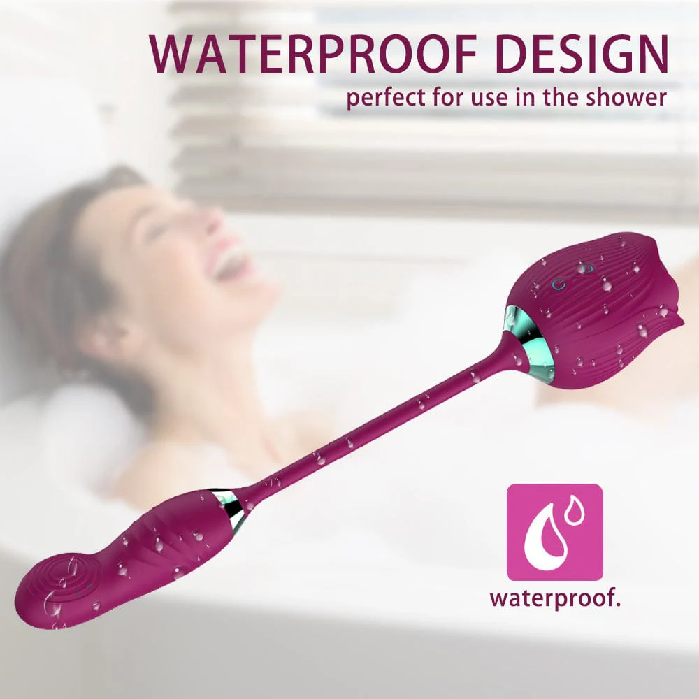 Rose Vibrator Clitoris Stimulator - Image 7