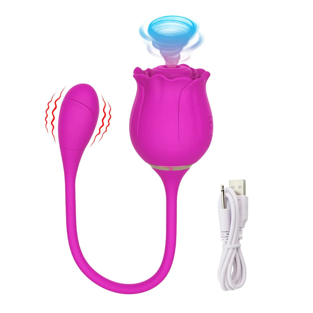 Rose Vibrators Sucker Oral Vagina Sucking Vibrator - Image 10