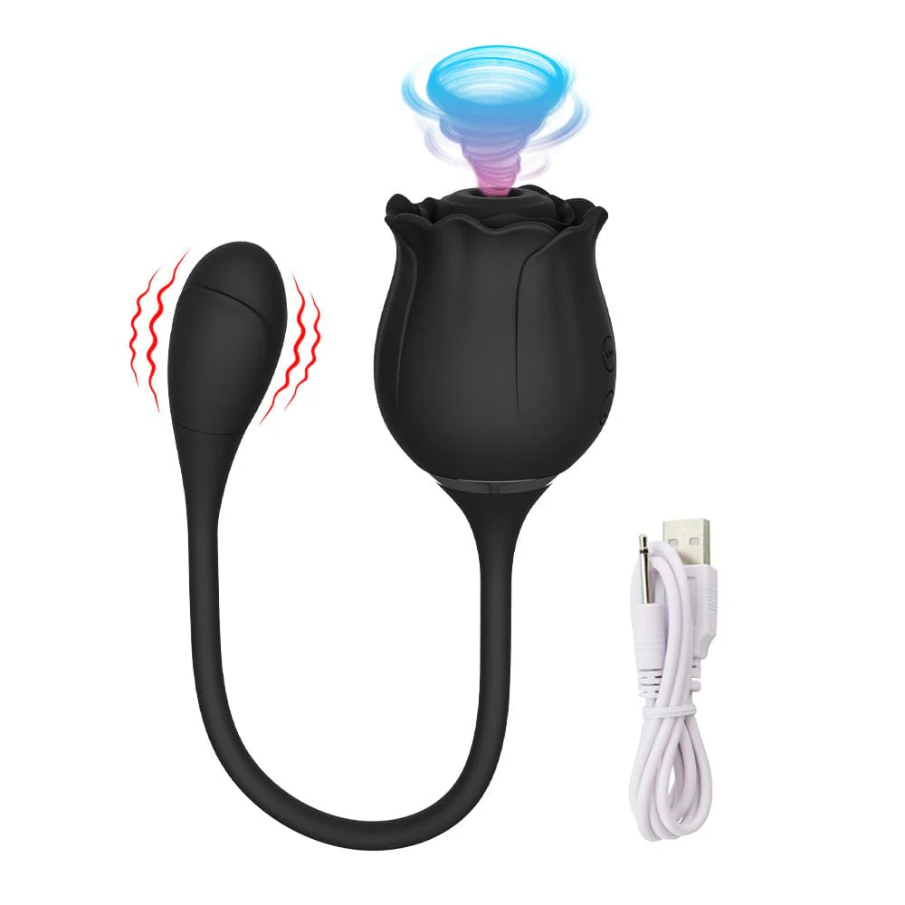 Rose Vibrators Sucker Oral Vagina Sucking Vibrator - Image 11