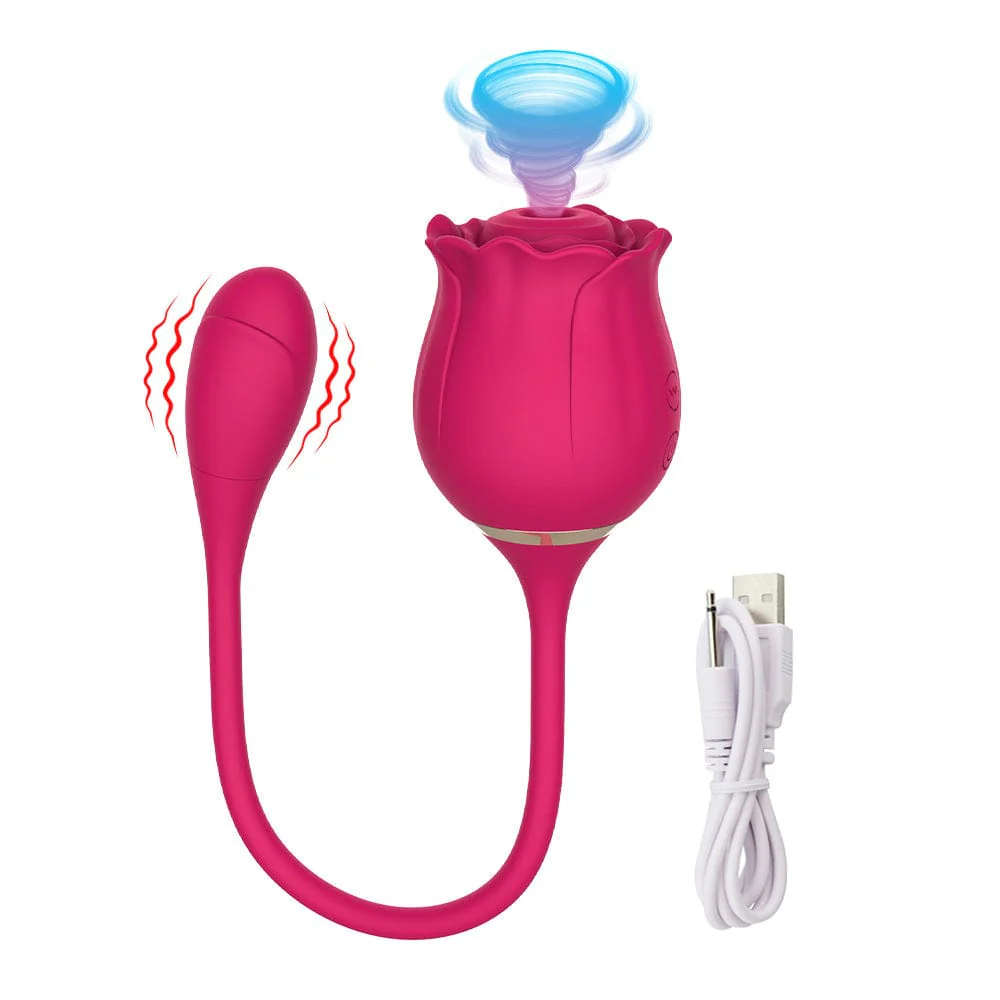 Rose Vibrators Sucker Oral Vagina Sucking Vibrator - Image 9