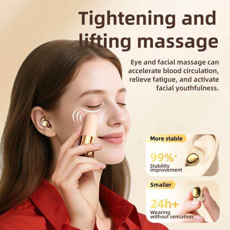 S13 Wireless Invisible Bluetooth Sleep Earphones & Vibrator - Image 3