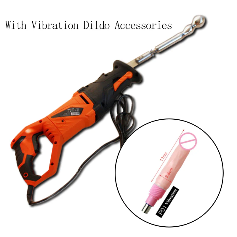Sabre Saw Style Gun Sex Dildo Machine - Image 4