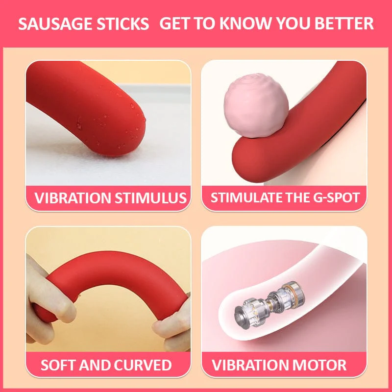 Sausage Vibrator Masturbation Device for Women - Image 5