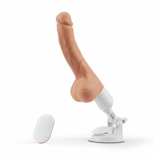 Scimitar Automatic Telescopic Vibration Sex Machine Wireless Remote Control Masturbation