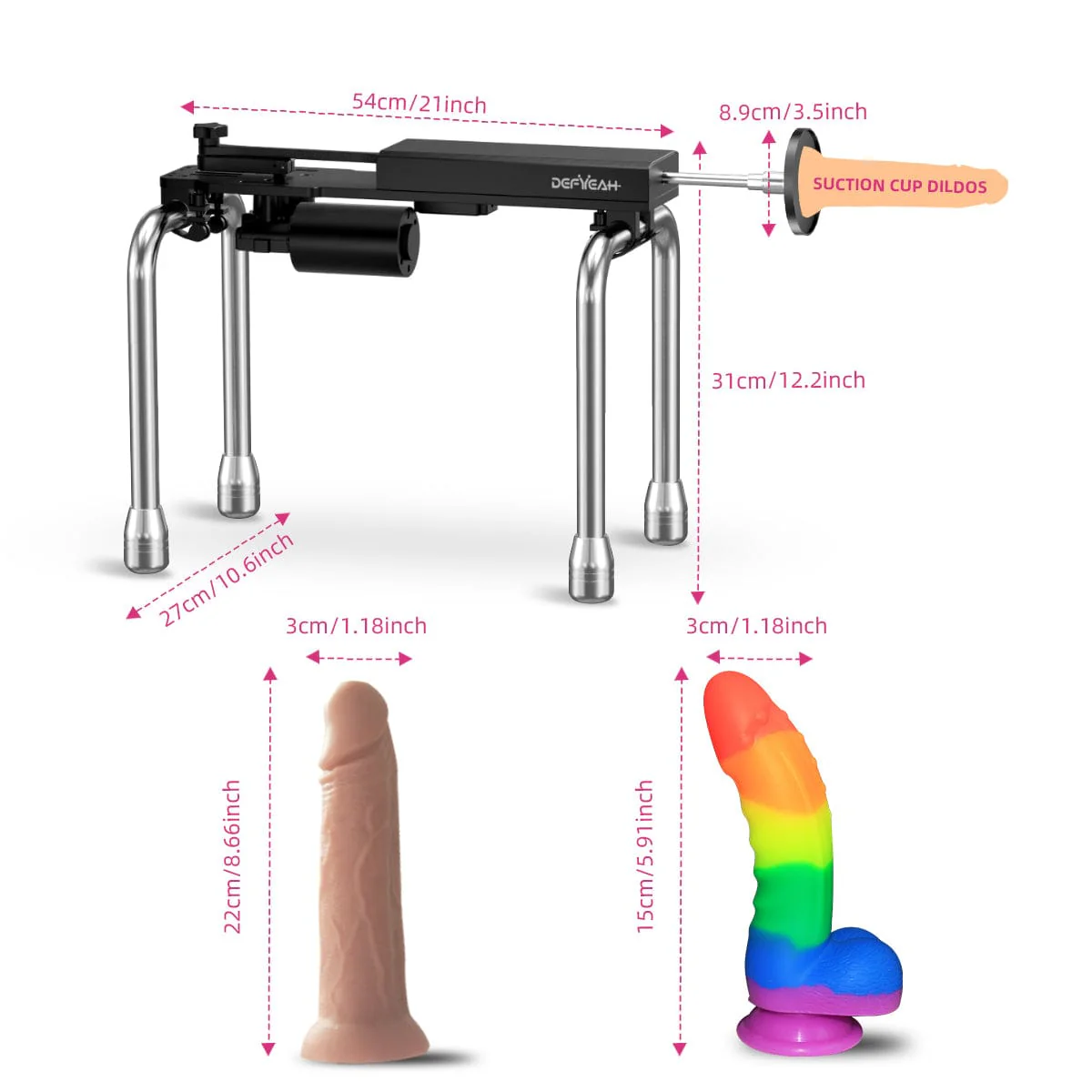 SHEYAY Electronic Dog Female Sex Machine Multiple Accessories - Image 2