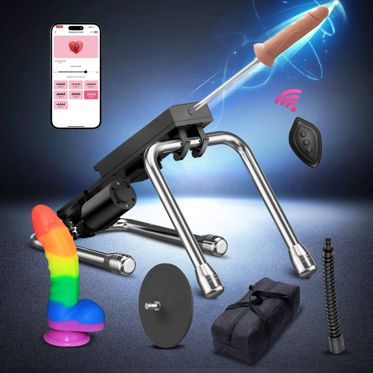 SHEYAY Electronic Dog Female Sex Machine Multiple Accessories - Image 3