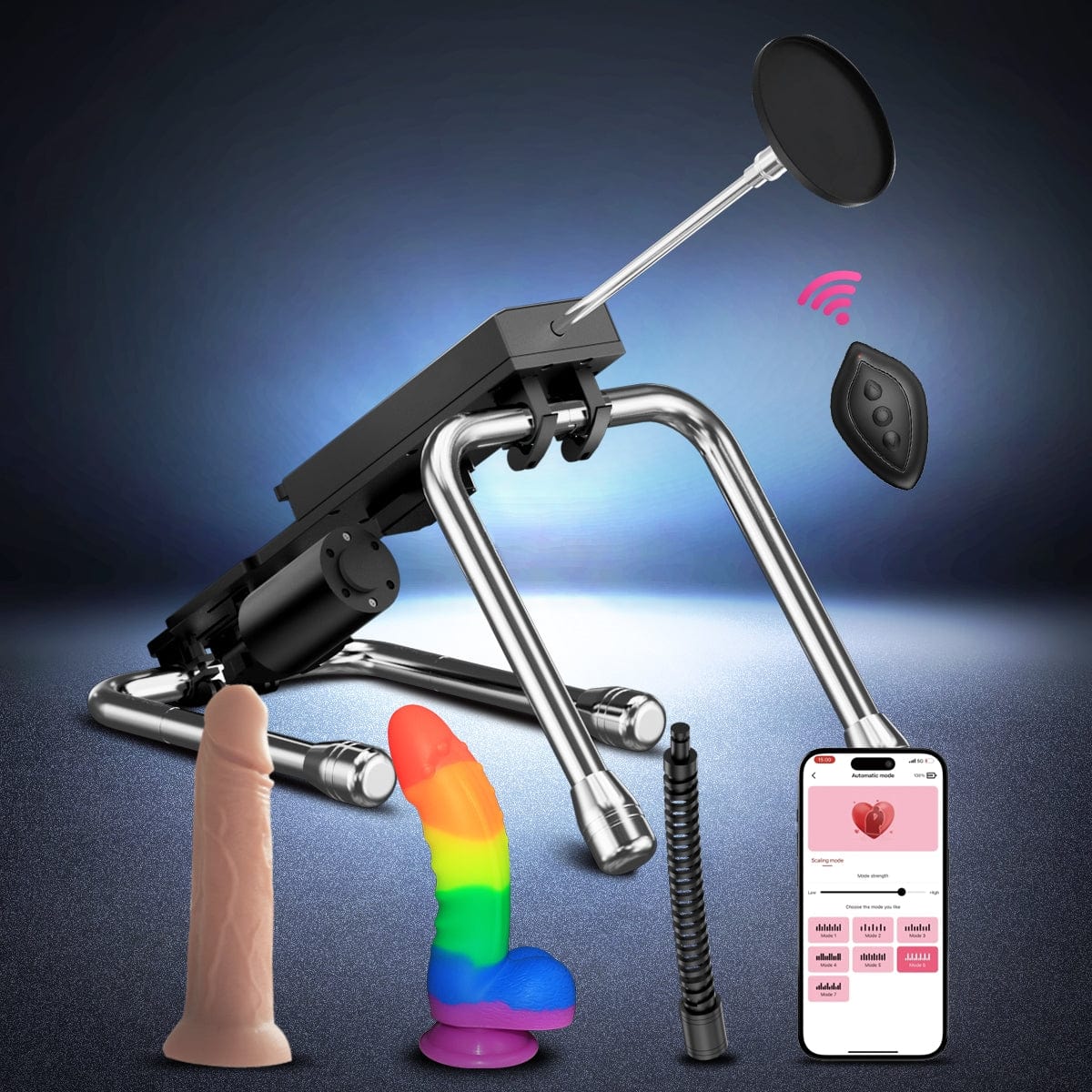 SHEYAY Electronic Dog Female Sex Machine Multiple Accessories - Image 4