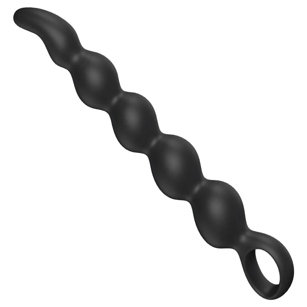 Silicone Anal Beads Prostate Massager Anus Backyard Beads Butt Plug - Image 5