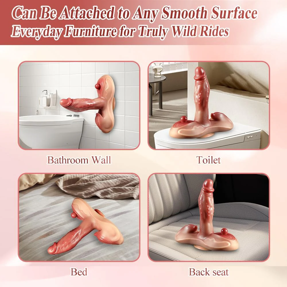 Sit and Ride Thrusting G Spot Clit Dildo - Image 5