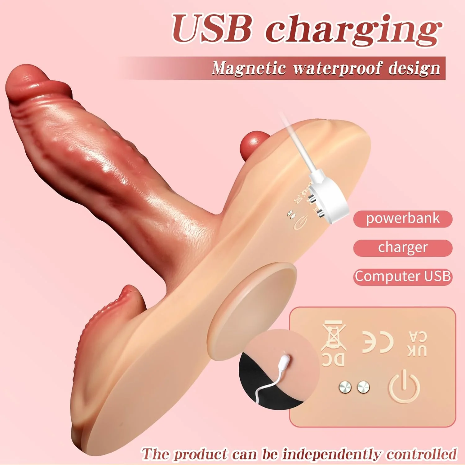 Sit and Ride Thrusting G Spot Clit Dildo - Image 7