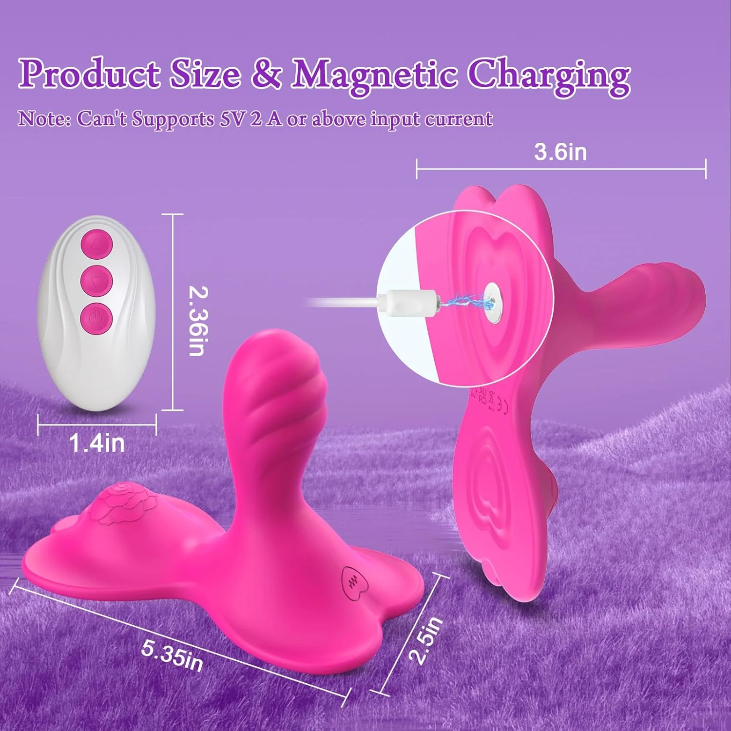 Sit-Ride Butterfly G-Spot Vibrating Cushion with APP Control - Image 8