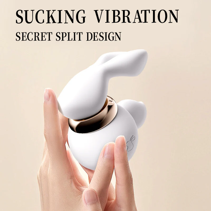 Split Rabbit Vibrating Clitoral Sucking Vibrator - Image 2