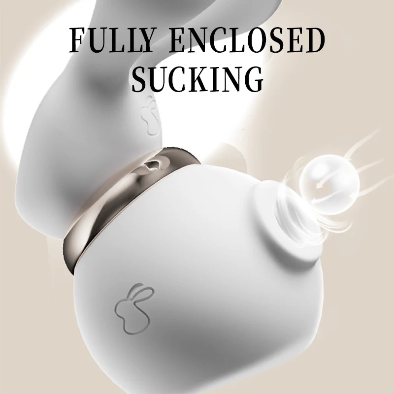 Split Rabbit Vibrating Clitoral Sucking Vibrator - Image 3