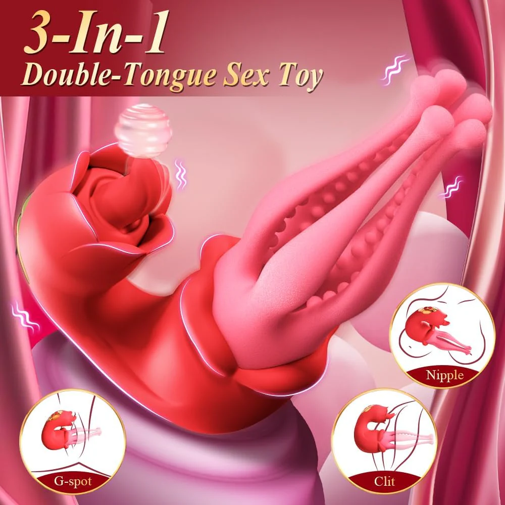 Stamens Tongue Licking Nipple Clitoral Stimulator - Image 3