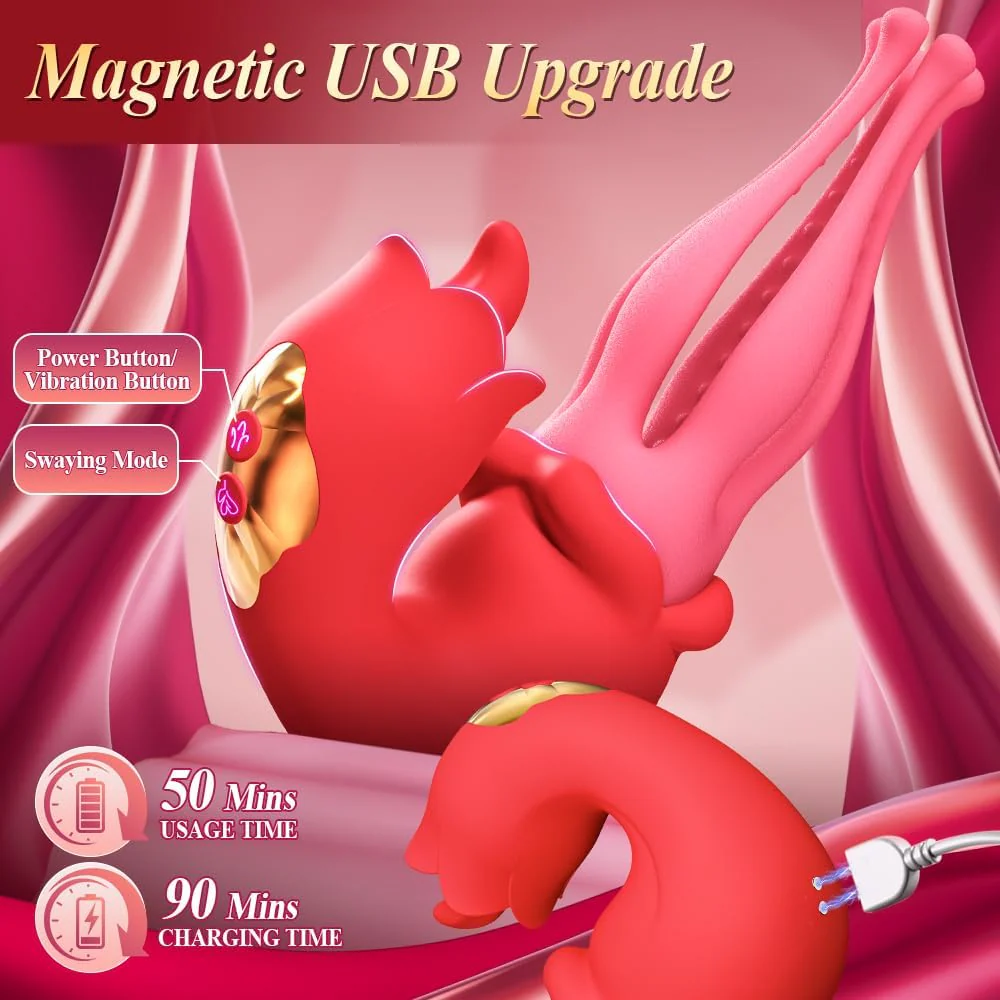 Stamens Tongue Licking Nipple Clitoral Stimulator - Image 8