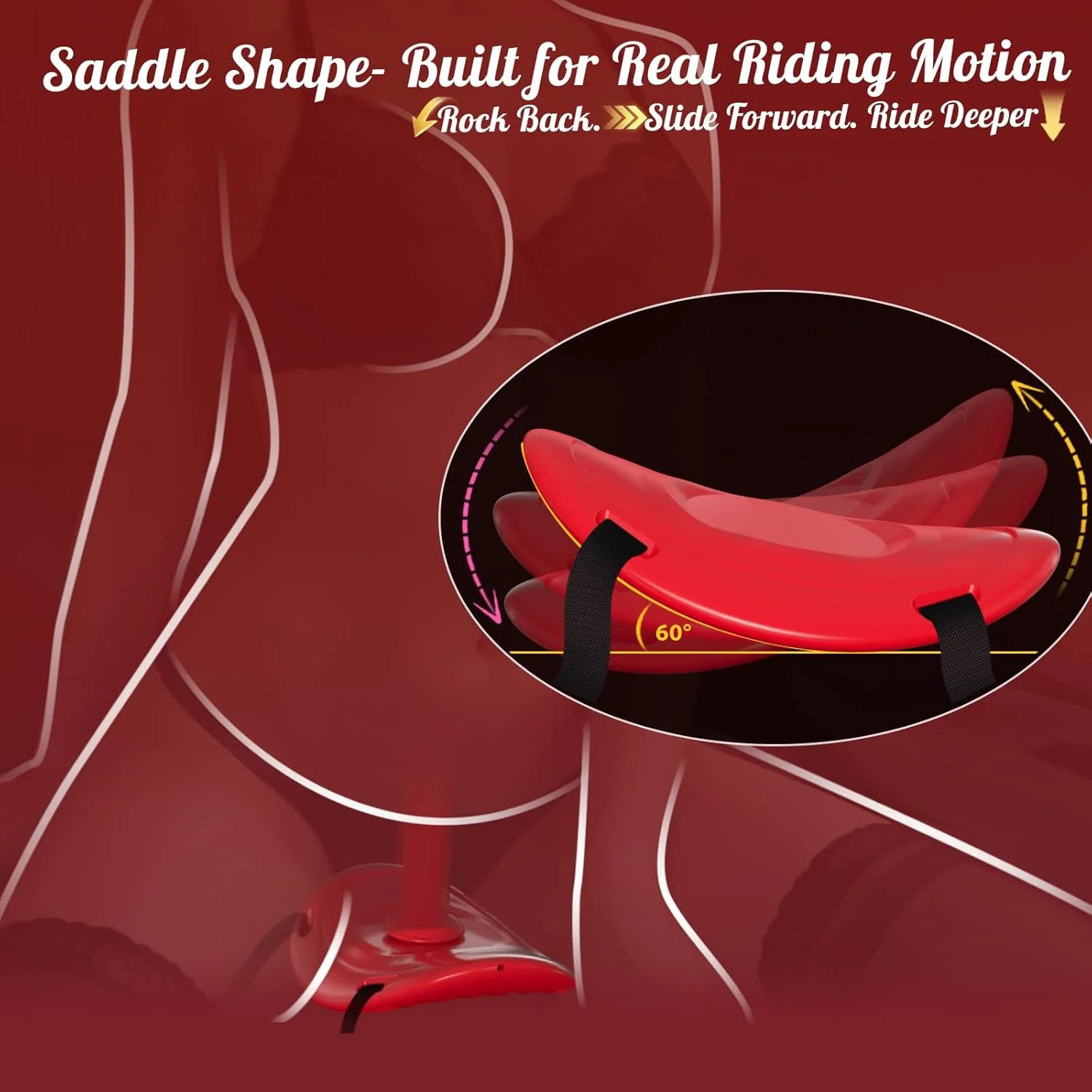 Strap On Dildo & Sex Saddle Machine Holder - Image 2