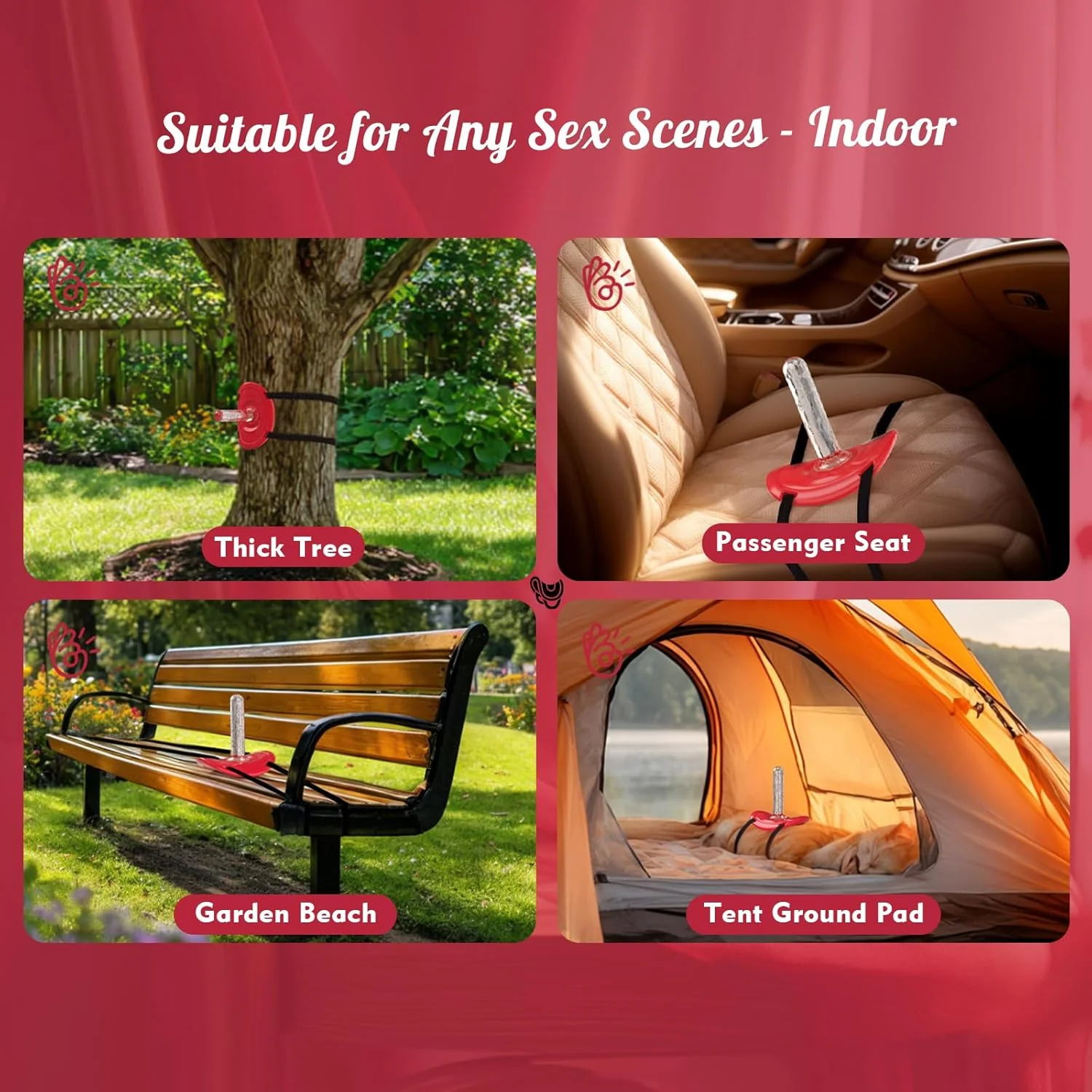 Strap On Dildo & Sex Saddle Machine Holder - Image 4