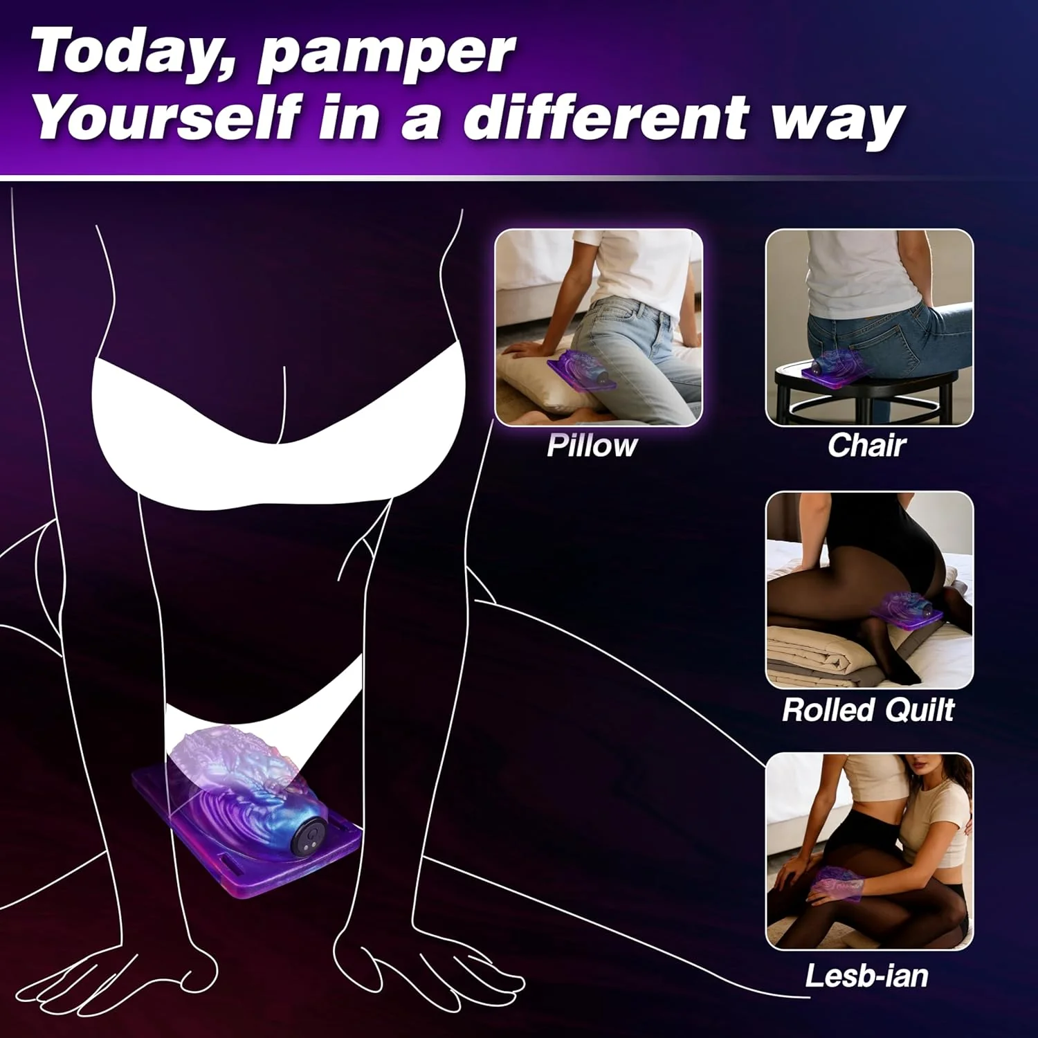 Strap On Monster Riding Vibrator Clit Stimulator - Image 3