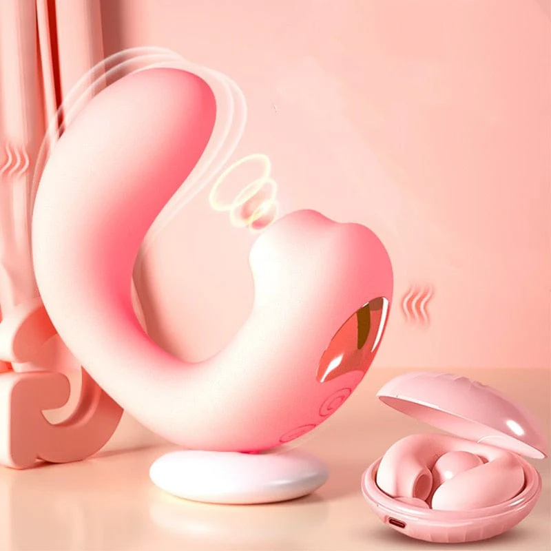 Sucking Jump Egg Bomb Female Masturbation Device Wearing Vibration Rods - Image 7