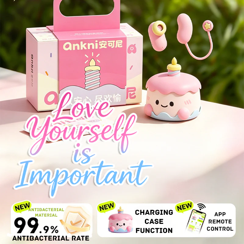 Sweetheart Cake Party App Remote Control Love Egg Suction Vibrator Set - Image 3
