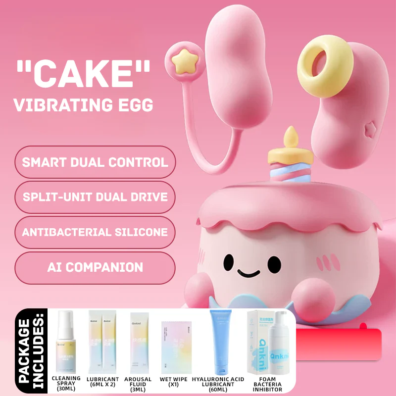 Sweetheart Cake Party App Remote Control Love Egg Suction Vibrator Set - Image 7