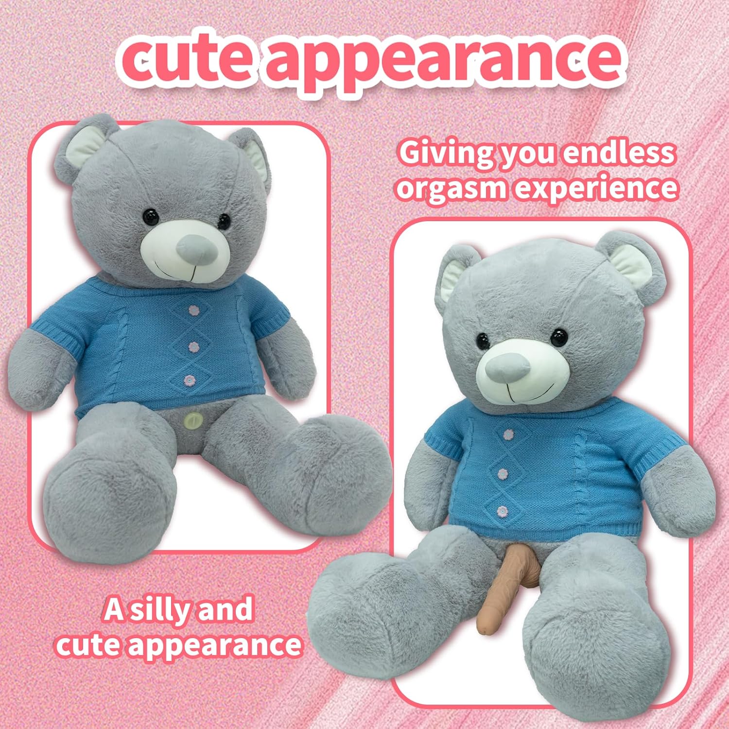 Teddy Bear Type Plush Sex Machine - Image 10