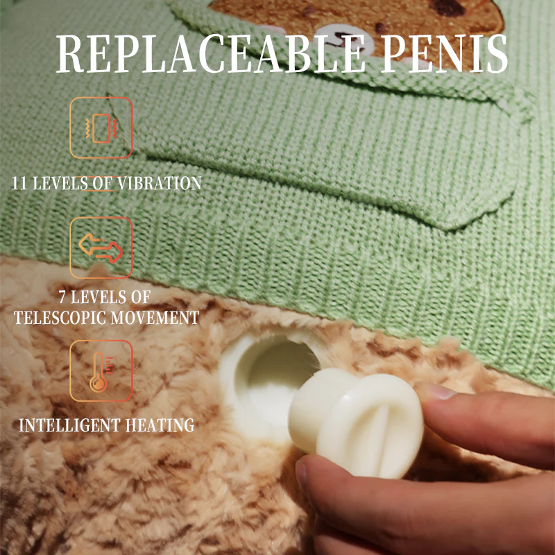 Teddy Bear Type Plush Sex Machine - Image 3