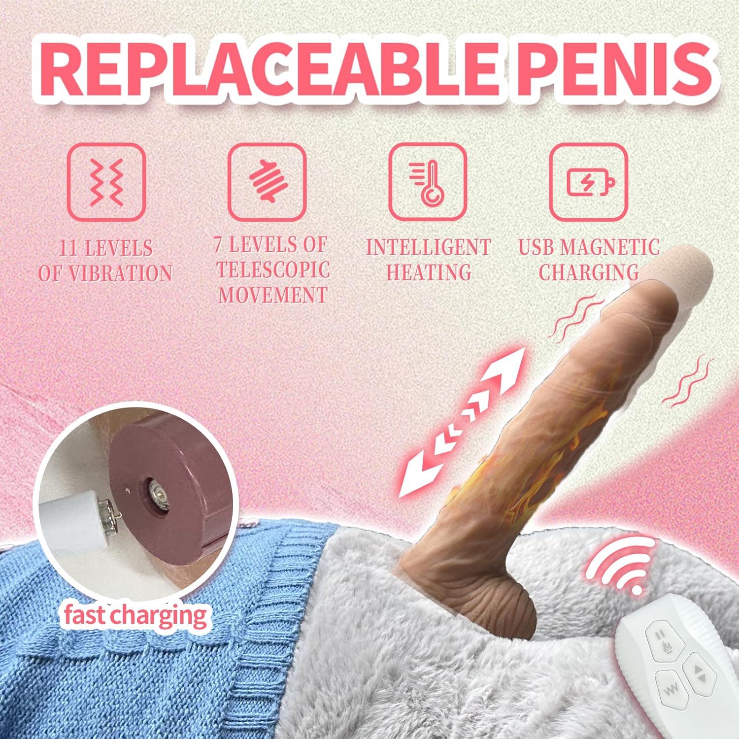 Teddy Bear Type Plush Sex Machine - Image 9