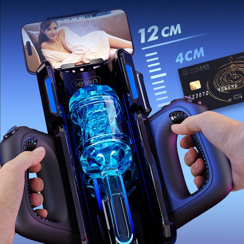 Thrusting Cannon King Sex Toy for Men with Liner Powered by Leten - Image 3