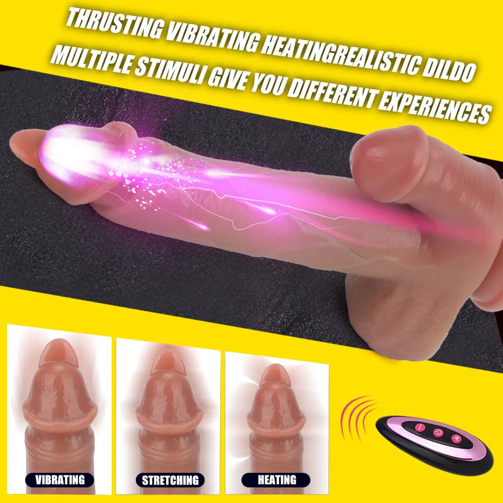 Tongue Dick Strong Suction Cup Realistic Big Size Penis - Image 3