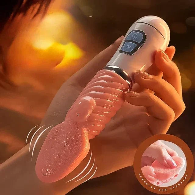Tongue Vibrator Av Stick Vibrator Female Masturbator - Image 6