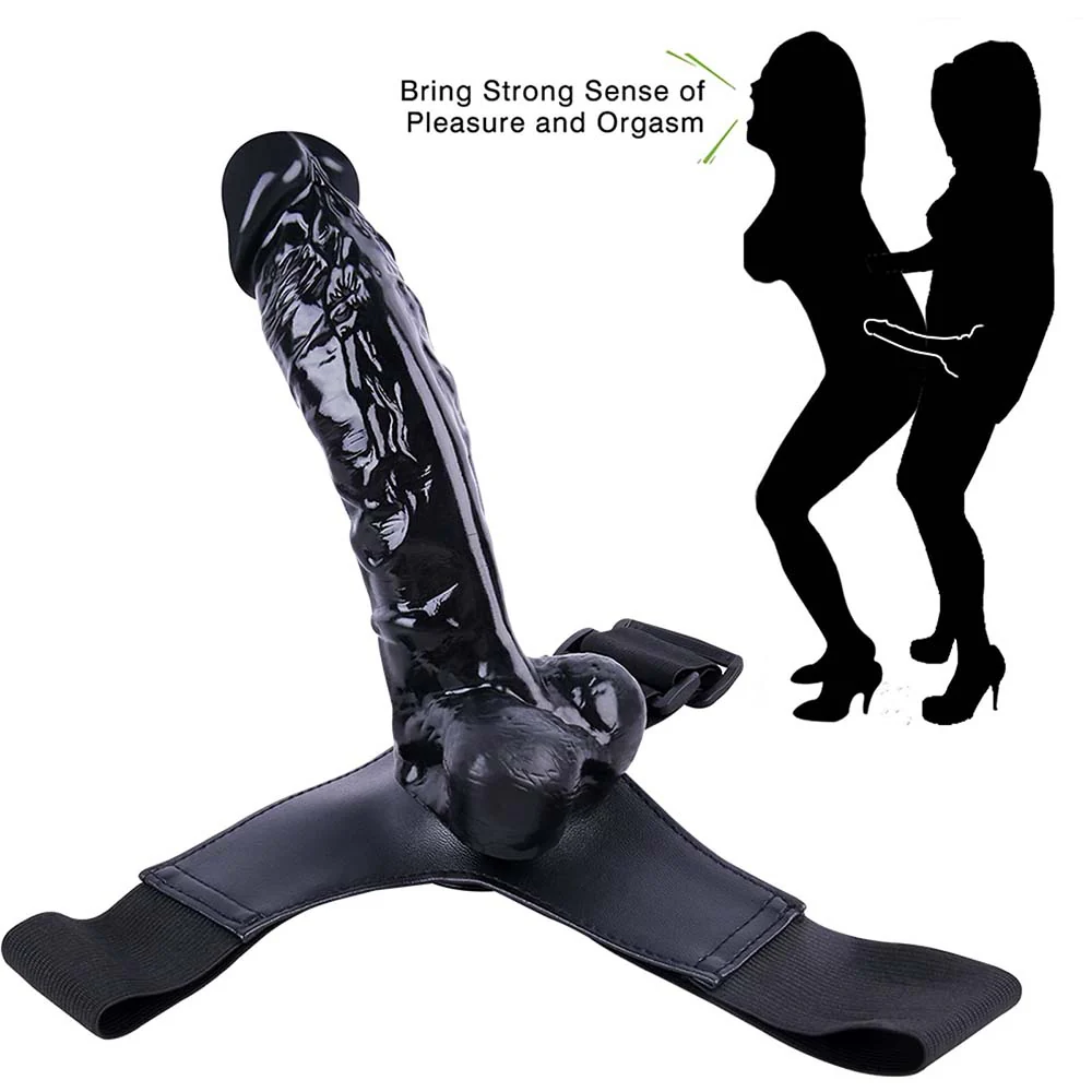 Triangle Wearing King Kong Gay Leather Pants Dildo - Image 4