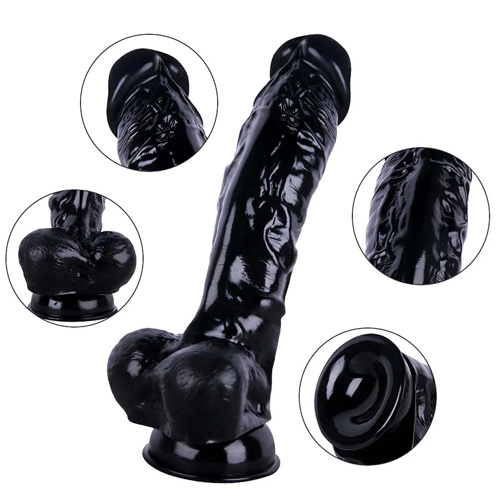 Triangle Wearing King Kong Gay Leather Pants Dildo - Image 5