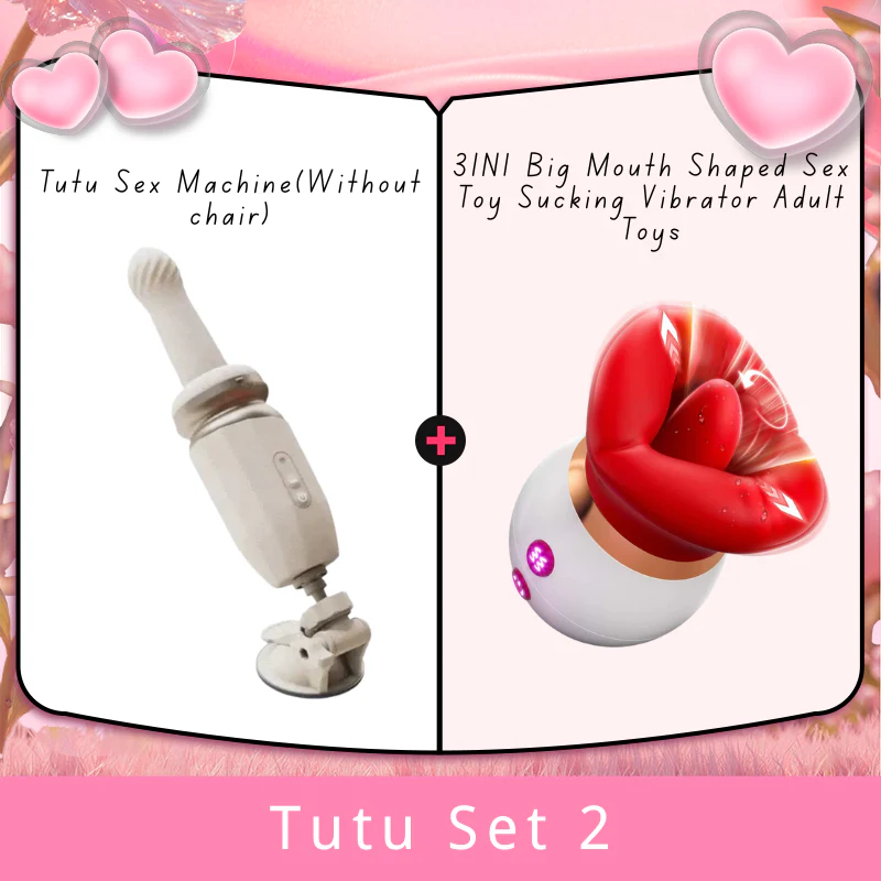 Tutu Sex Cannon Machine With Cushioned Chair - Image 17