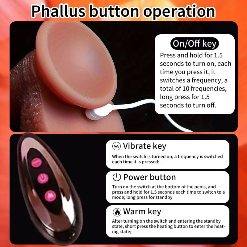 Ultra Realistic Penis Fully Automatic Telescopic Rocking - Image 8
