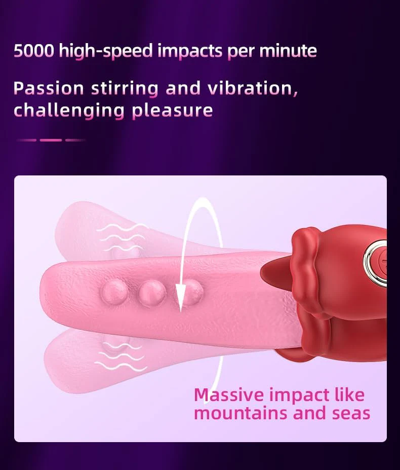 Upgraded Realistic Swing Tongue G-Spot Vibrator - Image 5