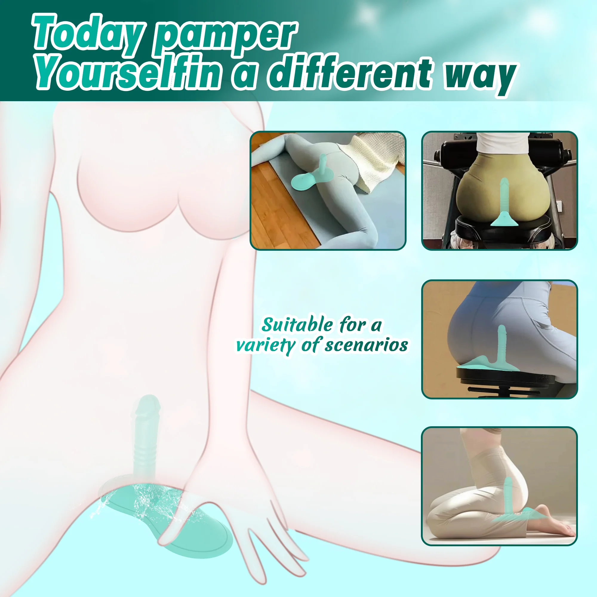 Upgraded Riding-Style Cushion Thrusting G Spot Vibrator With APP - Image 6