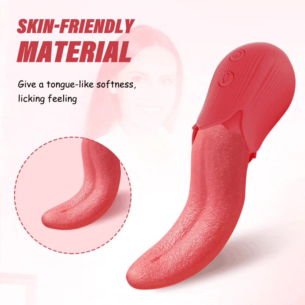 Upgraded Rose - 20 Frequency Tongue Licking Vibrator - Image 6