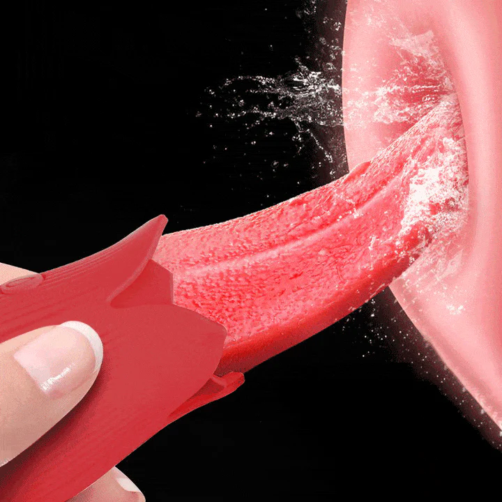 Upgraded Rose - 20 Frequency Tongue Licking Vibrator - Image 8