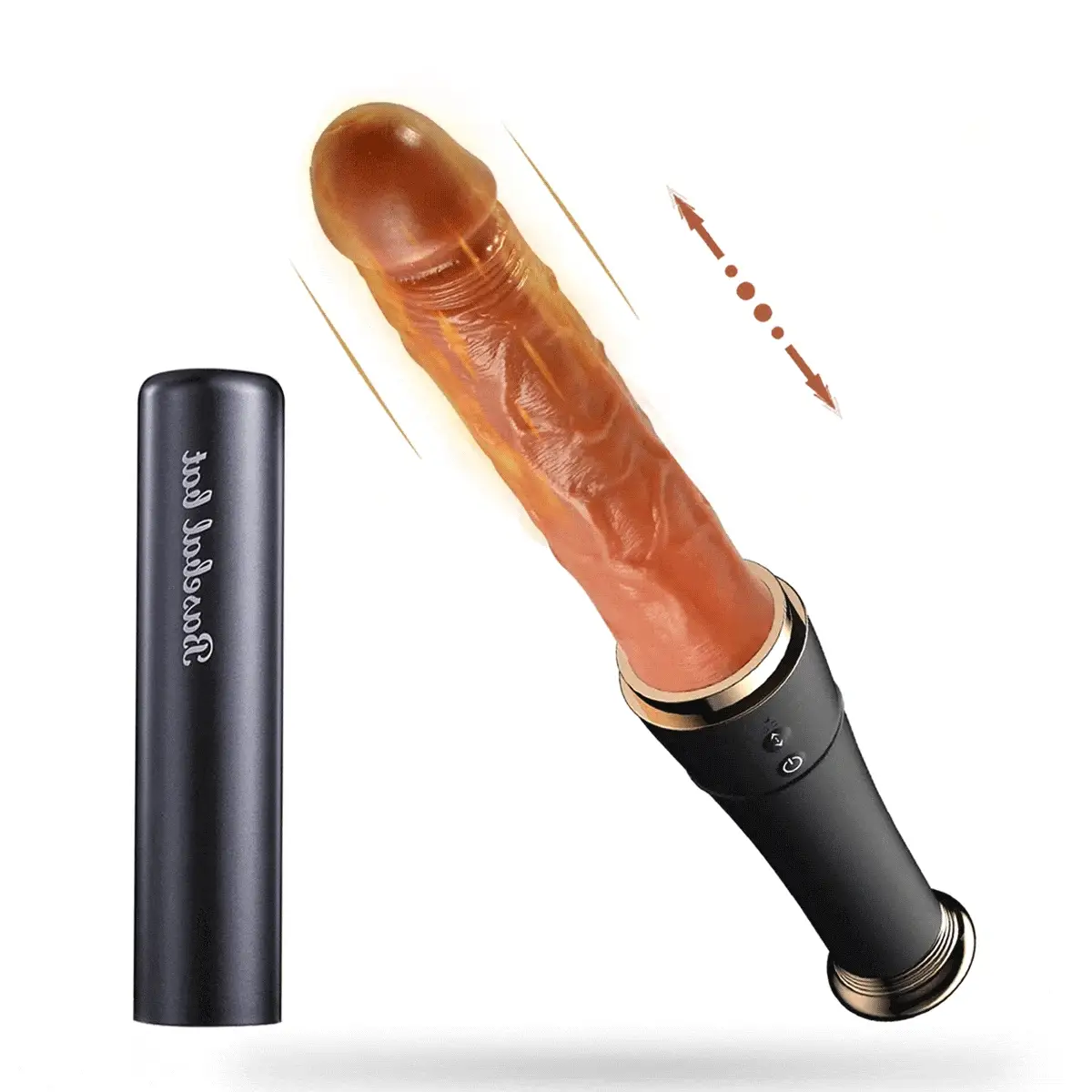 [Valentine's Best Deal] Save $14.43 - Baseball Thrusting Dildo & Rose Tapping Toy - Image 2