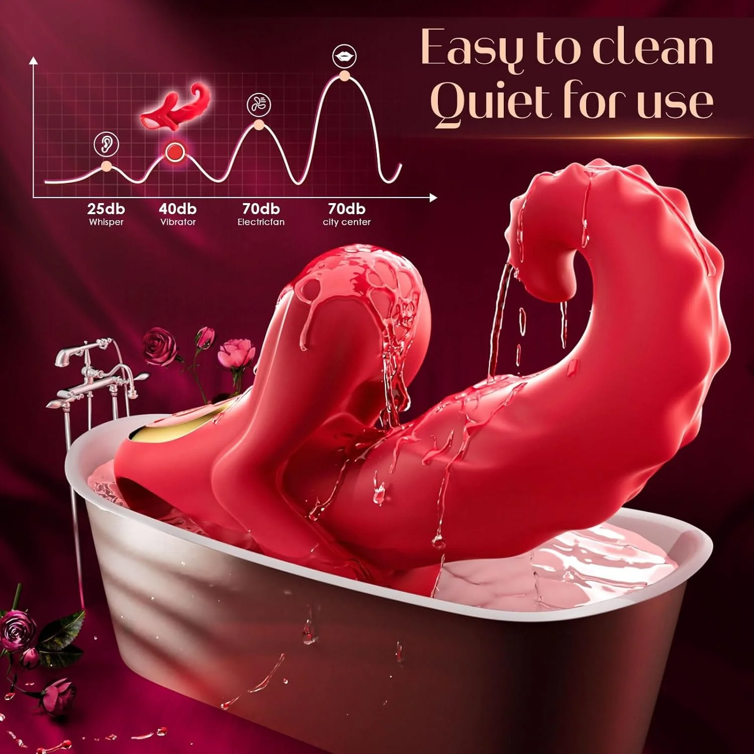 Venus Realistic Tongue Licking Thrusting G Spot Vibrator - Image 6