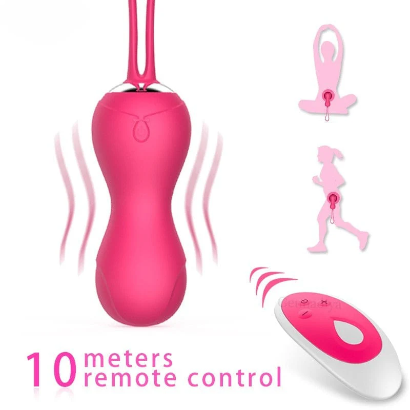 Vibrating Eggs Vaginal Tighten Exercise Kegel balls G Spot Vibrators  Clitoris Stimulation for Women - Image 2