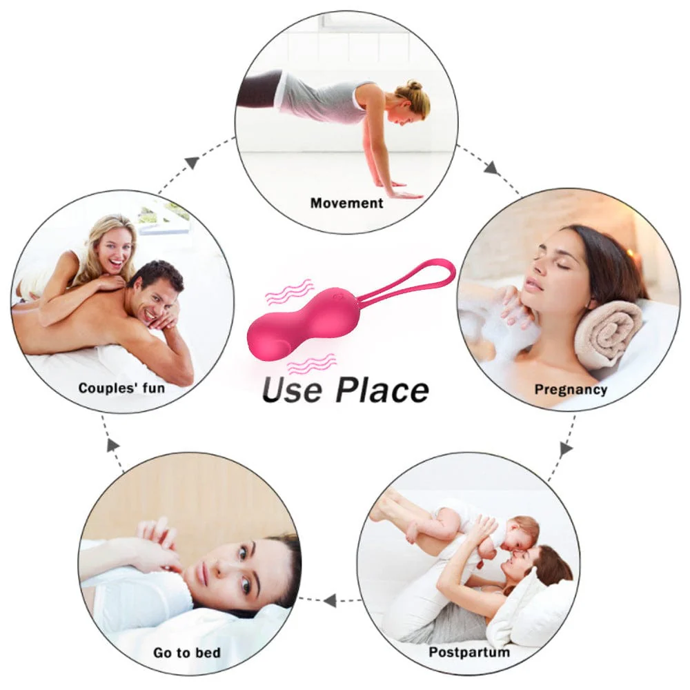 Vibrating Eggs Vaginal Tighten Exercise Kegel balls G Spot Vibrators  Clitoris Stimulation for Women - Image 6