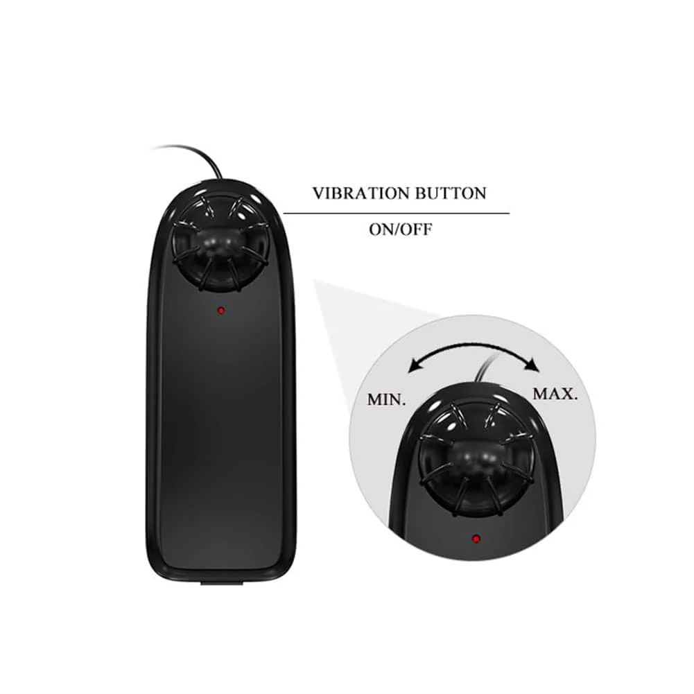 Vibrating Strap On Dildo Vibrator Double Dong with Adjustable Harness - Image 3